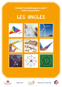 Couverture brochure Angles Cycle 3 - Irem de Poitiers